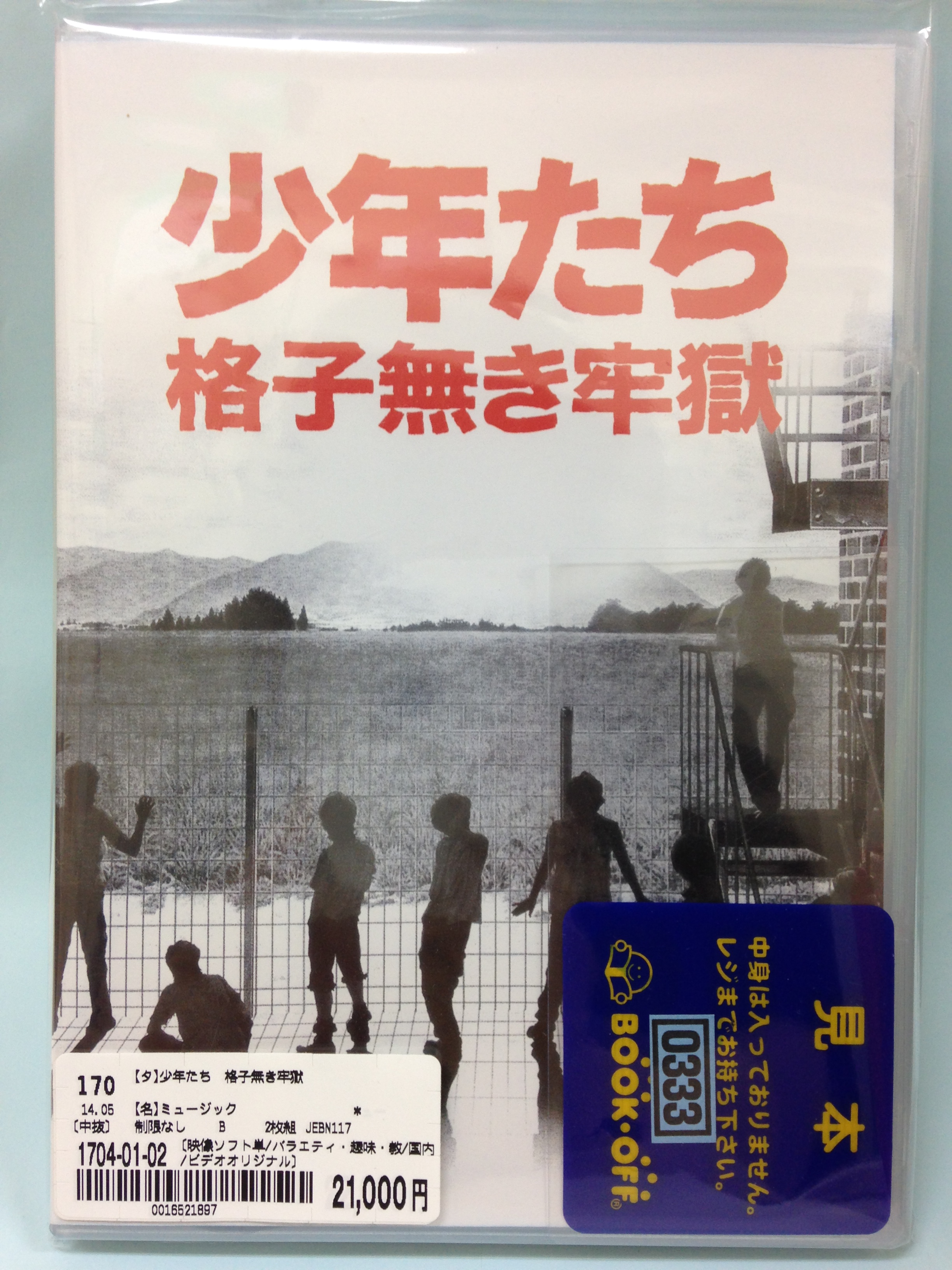 DVD/ブルーレイ 格安販売の 格子無き牢獄〈2枚組〉と少年たちJail the 少年たち セット in Sky Daininki Shinpin